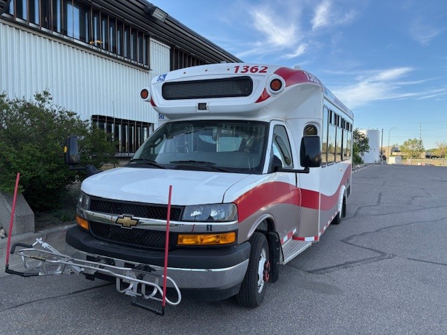 new Calgary Transit shuttle bus