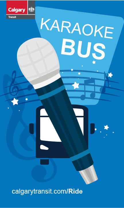 Karaoke Bus banner